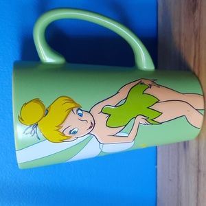Disney Tinkerbell Pixie Checklist Tall Green Mug